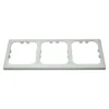 Haba C-line 3-voudig afdekraam wit