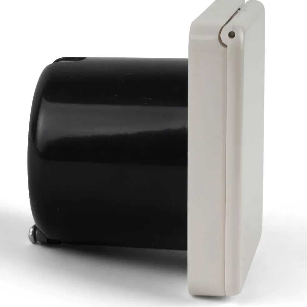 Haba C-line wandcontactdoos met klep wit