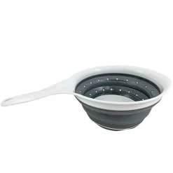Haba Opvouwbare vergiet 1,5 liter white grey