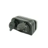 Haba Powerline dubbele opbouw USB lader + contactdoos  12V 8A