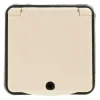 Haba wandcontactdoos 230 volt beige