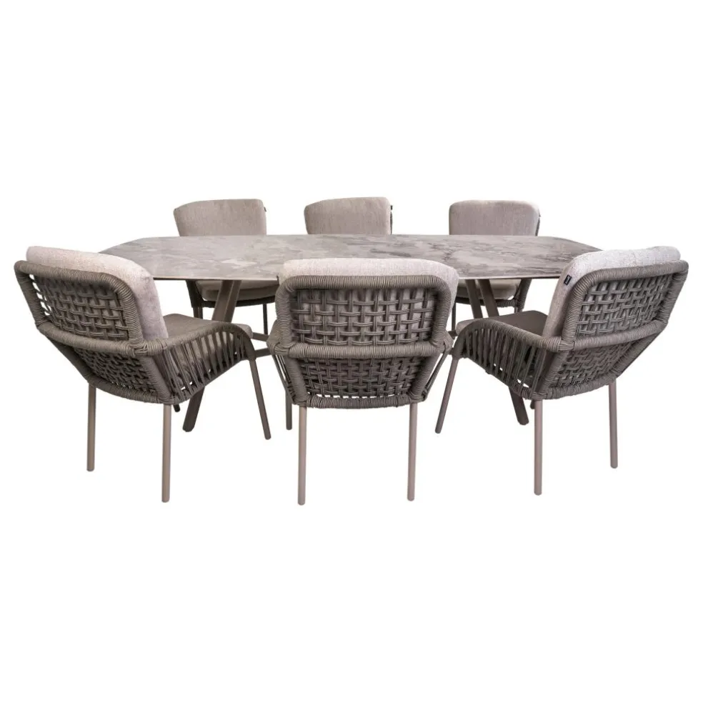 Hartman Benevento Nika 240 x 110 cm tuinset 7-delig
