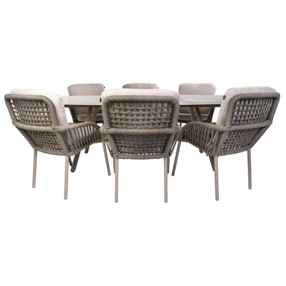 Hartman Benevento Nika 240 x 110 cm tuinset 7-delig