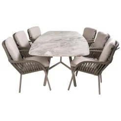 Hartman Benevento Nika 240 x 110 cm tuinset 7-delig