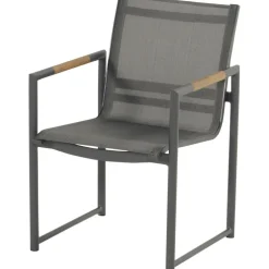 Hartman Fontaine dining tuinstoel charcoal