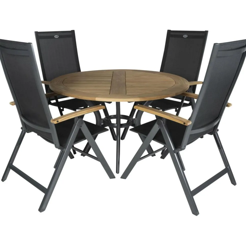 Hartman South Wales 120 Aruba 4 verstelbaar tuinset xerix teak