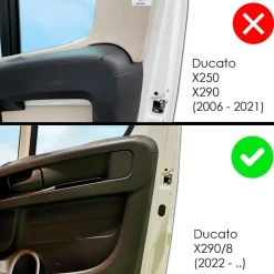 HEOSolution HEOsafe deursloten met sleutel voor Ducato Jumper Boxer vanaf 2022