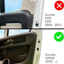 HEOSolution Van Security set wit voor Ducato vanaf 2021 -  Boxer en Jumper vanaf 2023