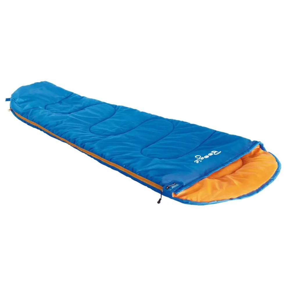 High Peak Boogie mummy slaapzak junior blue orange