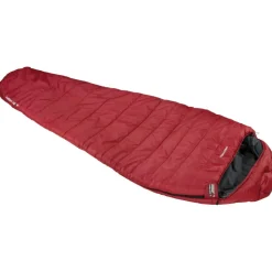 High Peak  Redwood 3 mummy slaapzak dark red grey