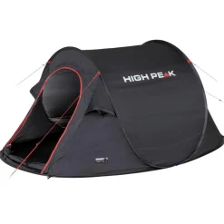 High Peak  Vision 3 pop up tent black