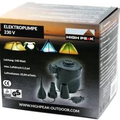 High Peak  230V 140W elektrische pomp