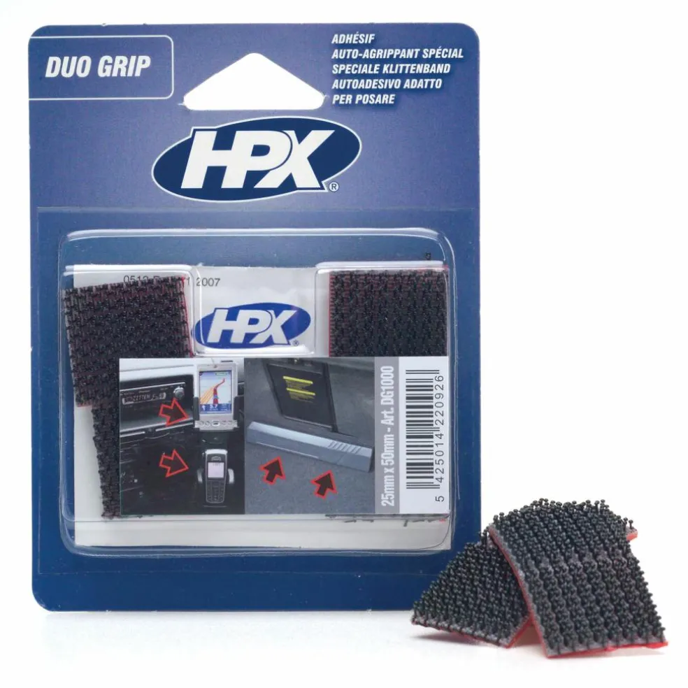 HPX Duo Grip tape klikbevestiging 2,5 cm