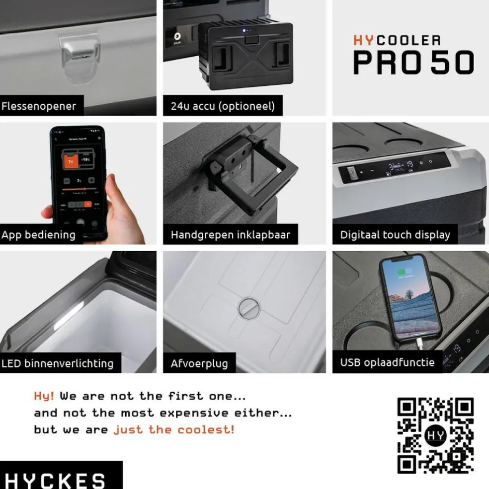 Hyckes HyCooler Pro 50 compressor koelbox