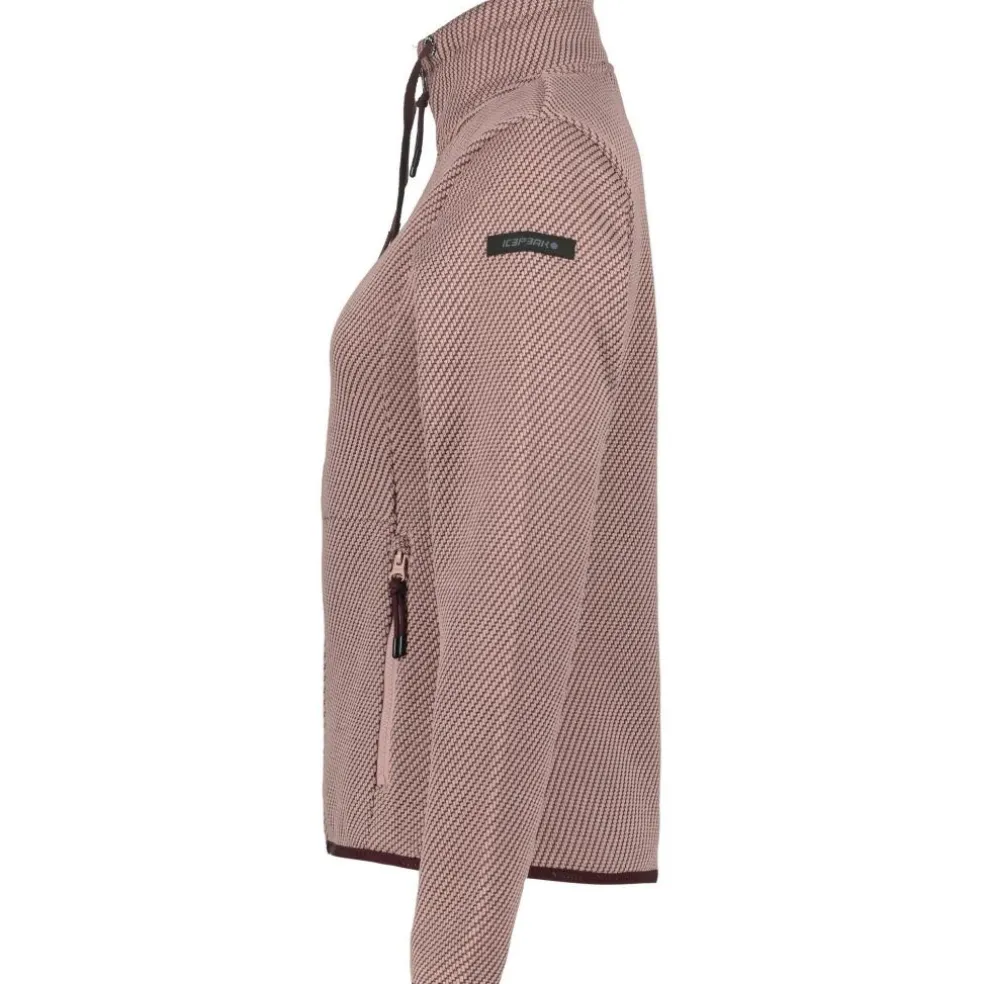 Icepeak Addison fleece vest dames purple