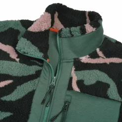 Icepeak Ardese fleece vest heren dark green