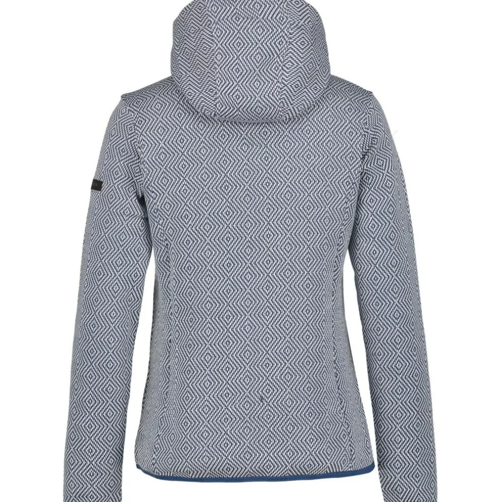 Icepeak Auen fleece vest dames blue