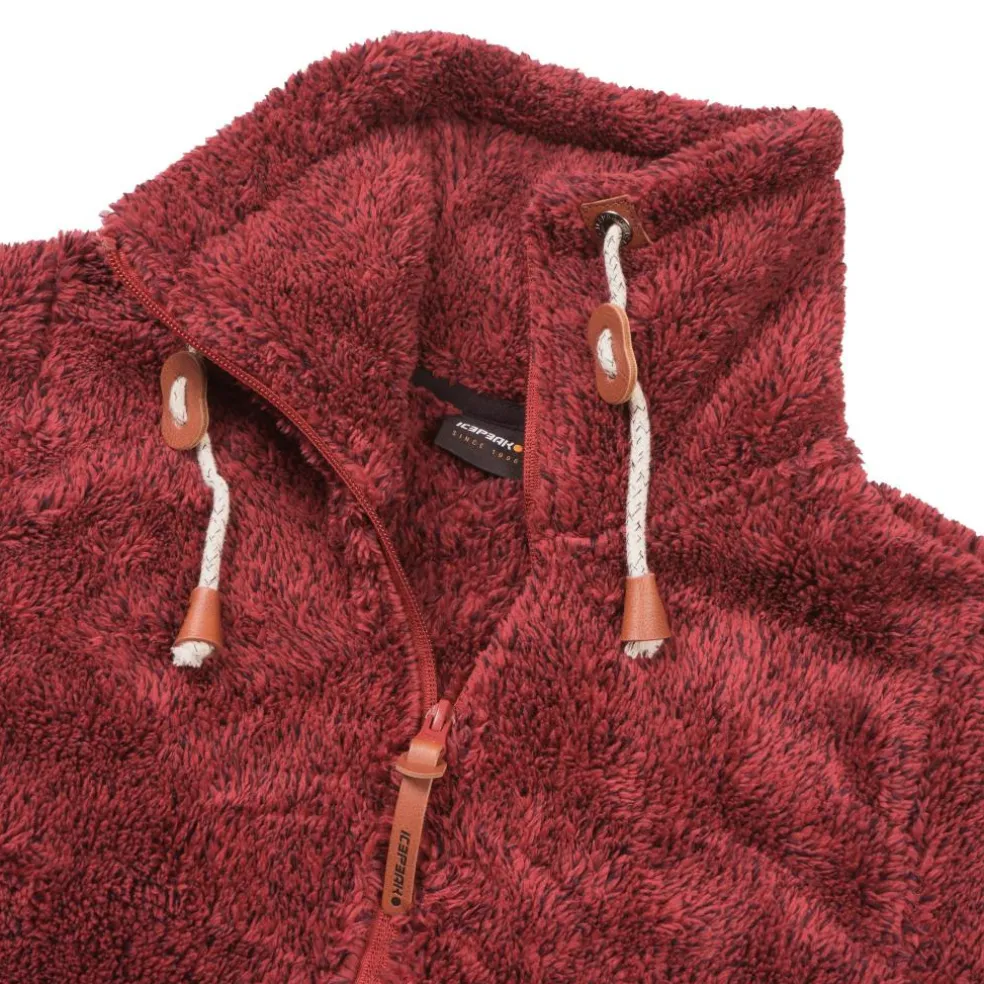 Icepeak Colony fleece vest dames red