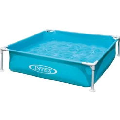 Intex Metal Mini square frame opzetzwembad 122 x 122 cm