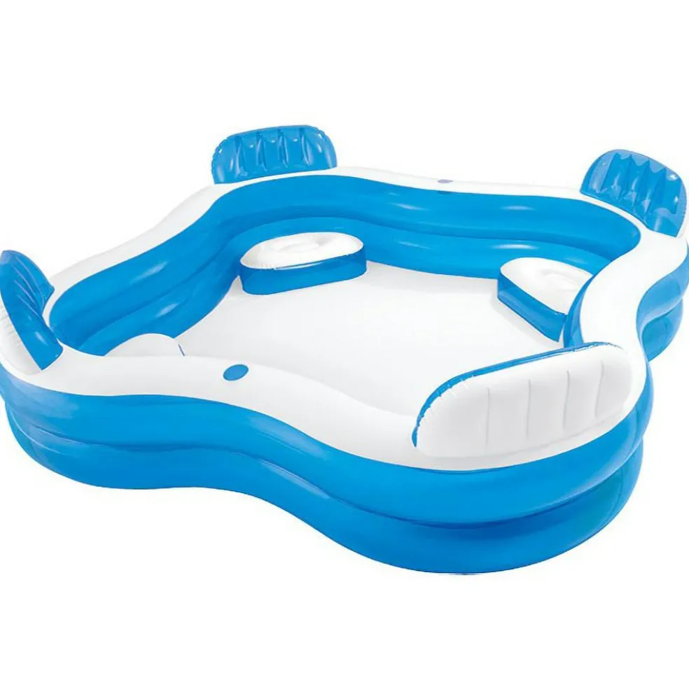 Intex Swim Center Family opblaasbaar zwembad 229 x 229 cm