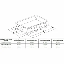 Intex Ultra XTR Frame Rectangular 549 x 274 x 132  zwembad