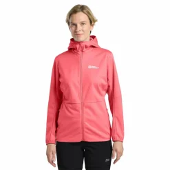Jack Wolfskin Feldberg softshell jas dames sunset coral