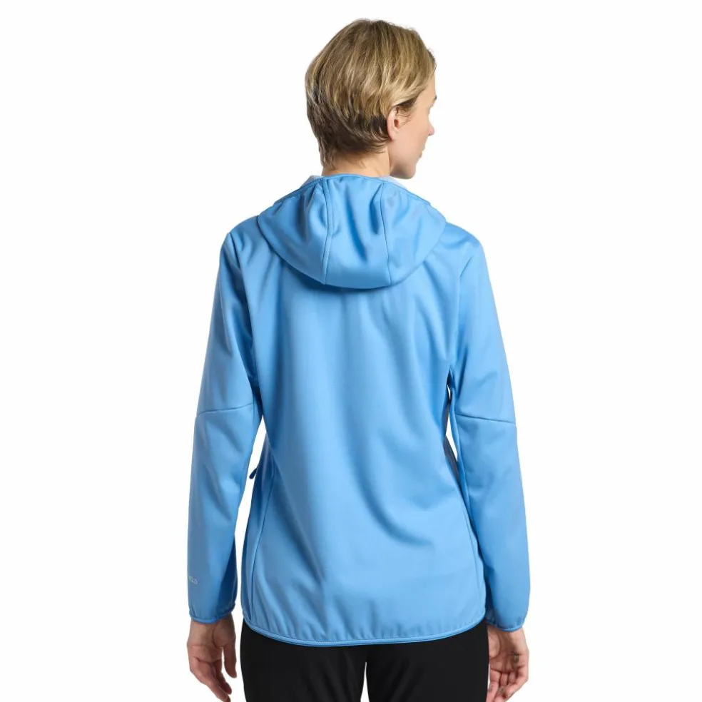 Jack Wolfskin Feldberg softshell jas dames mid blue