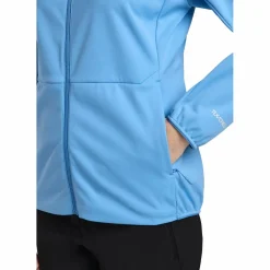 Jack Wolfskin Feldberg softshell jas dames mid blue