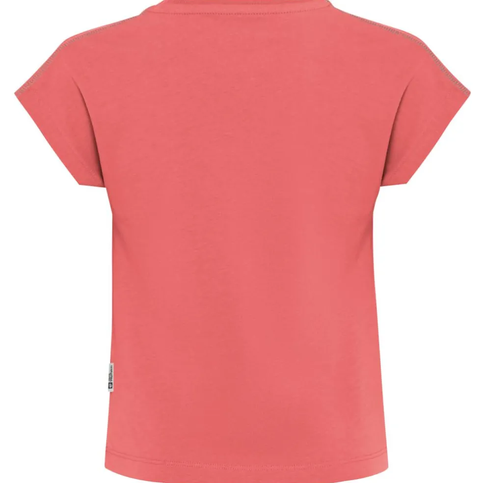 Jack Wolfskin Graphic shirt junior sunset coral