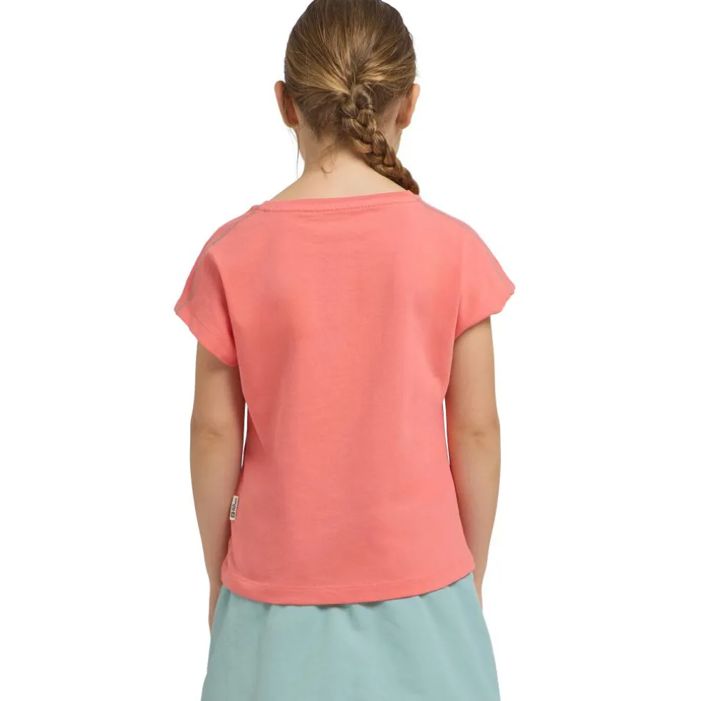 Jack Wolfskin Graphic shirt junior sunset coral