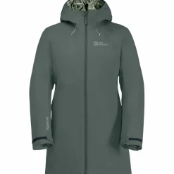 Jack Wolfskin Heidelstein Insulated parka outdoor jack dames slate green