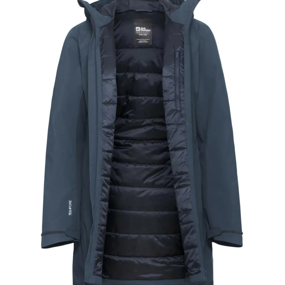 Jack Wolfskin Heidelstein Insulated parka outdoor jack dames midnight sky