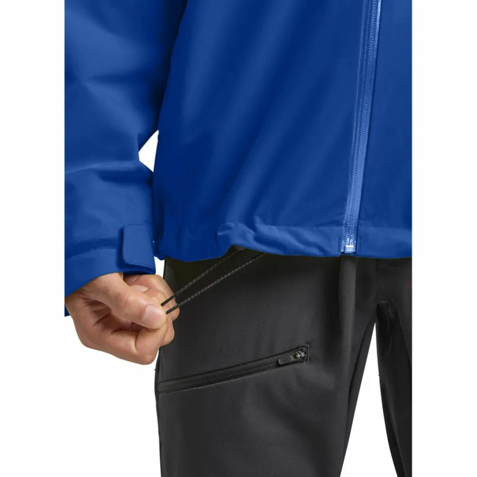 Jack Wolfskin Highest Peak 3L outdoor jack heren vibrant blue