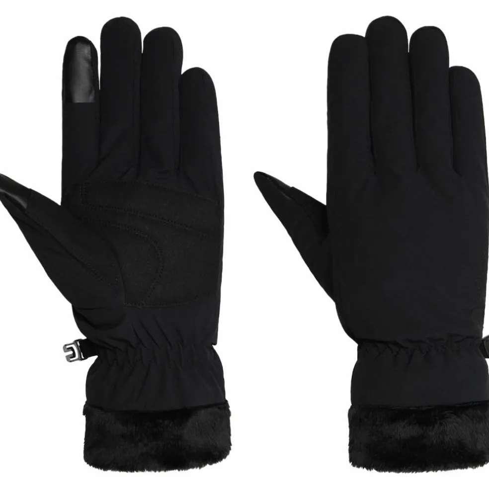 Jack Wolfskin Highloft handschoenen dames black