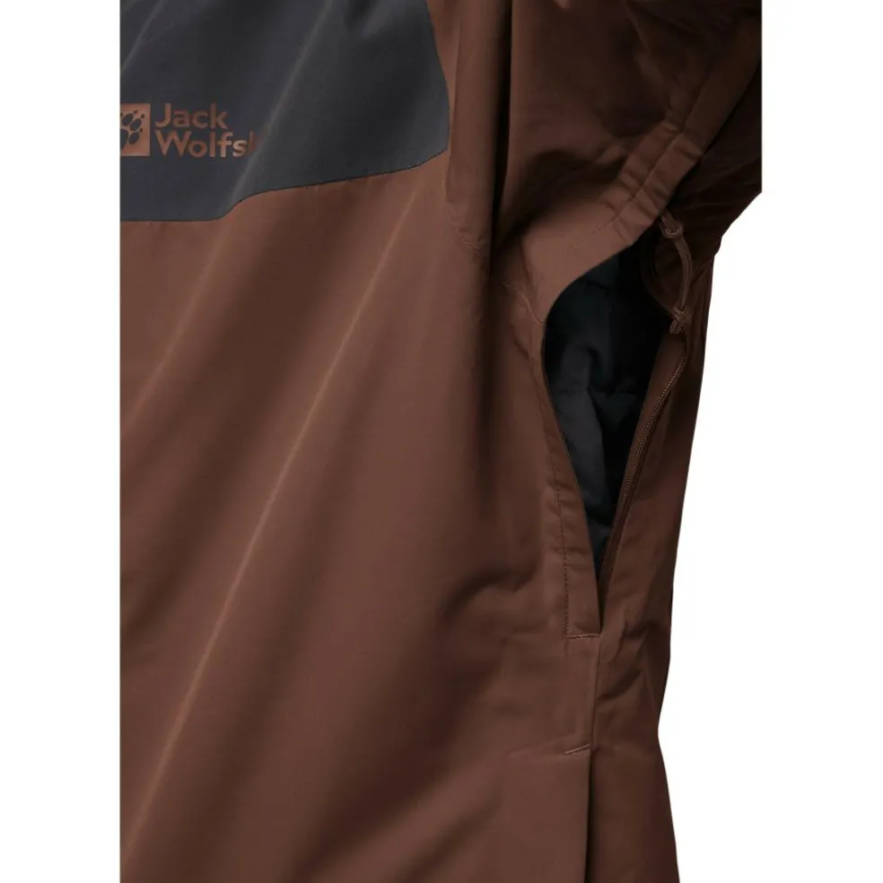 Jack Wolfskin Jasper 3-in-1 outdoor jack heren hot choc
