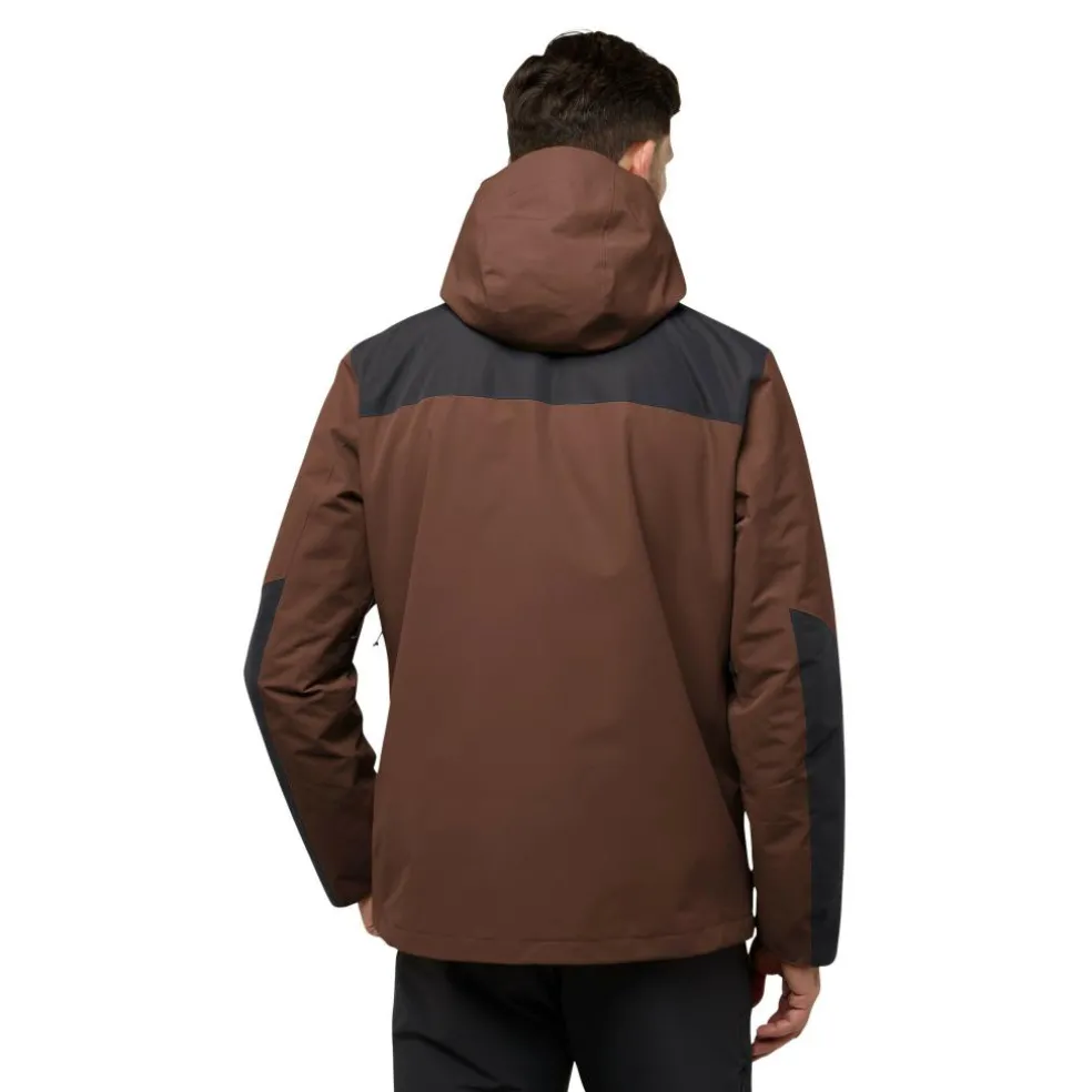 Jack Wolfskin Jasper 3-in-1 outdoor jack heren hot choc