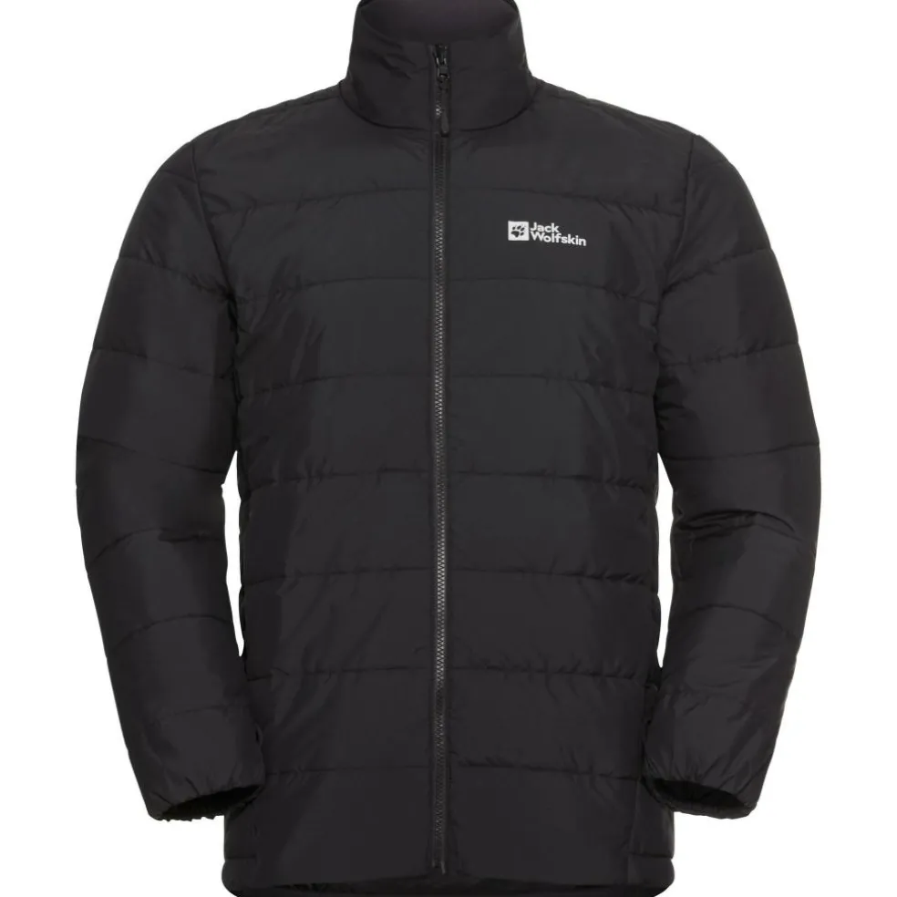 Jack Wolfskin Jasper 3-in-1 outdoor jack heren chartreuse