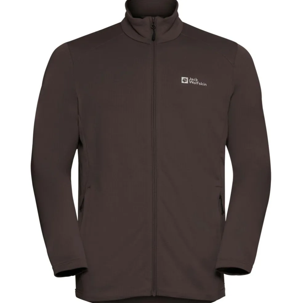 Jack Wolfskin Kolbenberg fleece vest heren peat
