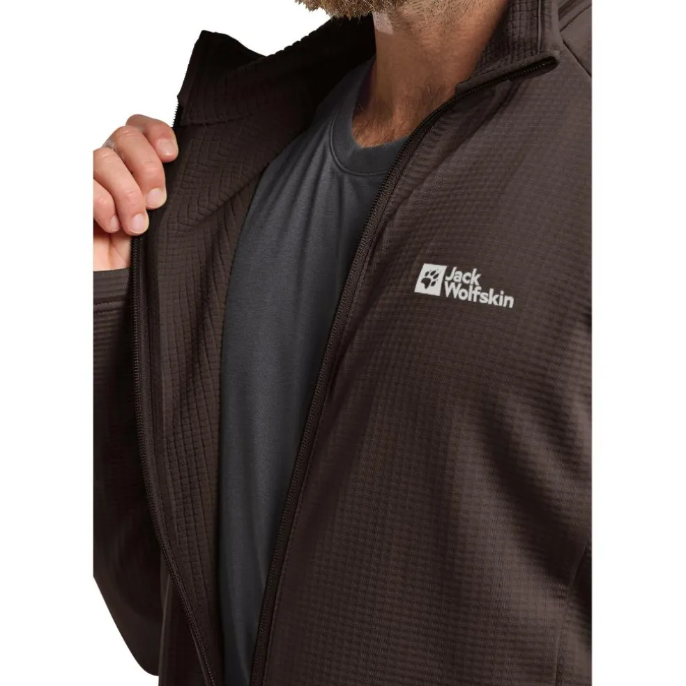Jack Wolfskin Kolbenberg fleece vest heren peat