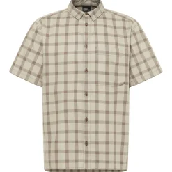 Jack Wolfskin  Planalto overhemd heren check cold coffee