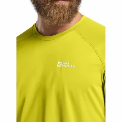 Jack Wolfskin  Prelight swift shirt heren chartreuse