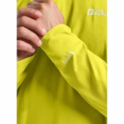 Jack Wolfskin  Prelight swift shirt heren chartreuse