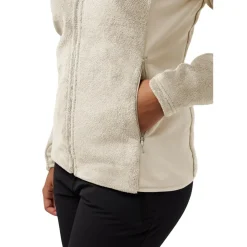 Jack Wolfskin  Rotwand fleece vest dames pale sand