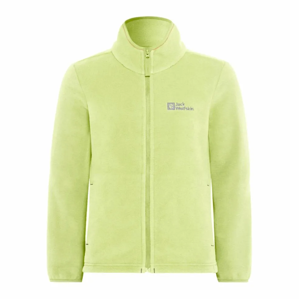Jack Wolfskin Taunus fleece vest junior cool matcha