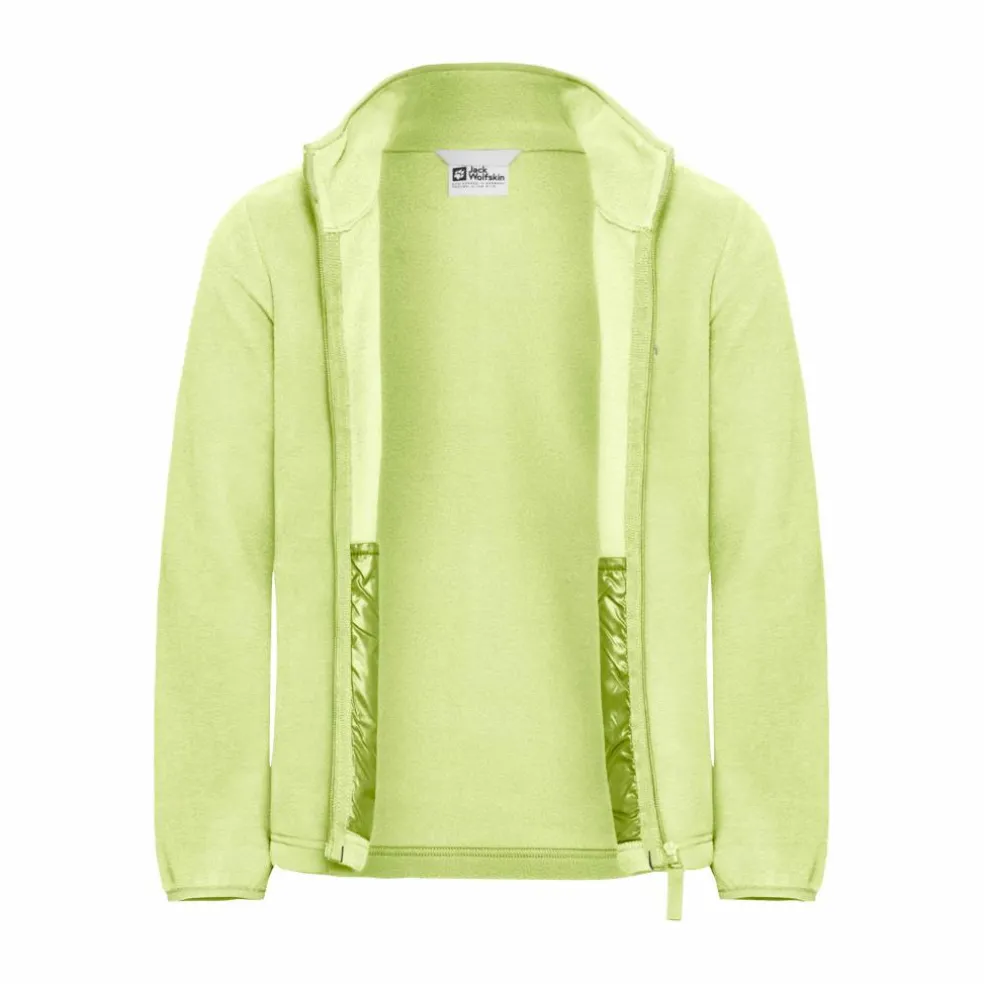 Jack Wolfskin Taunus fleece vest junior cool matcha