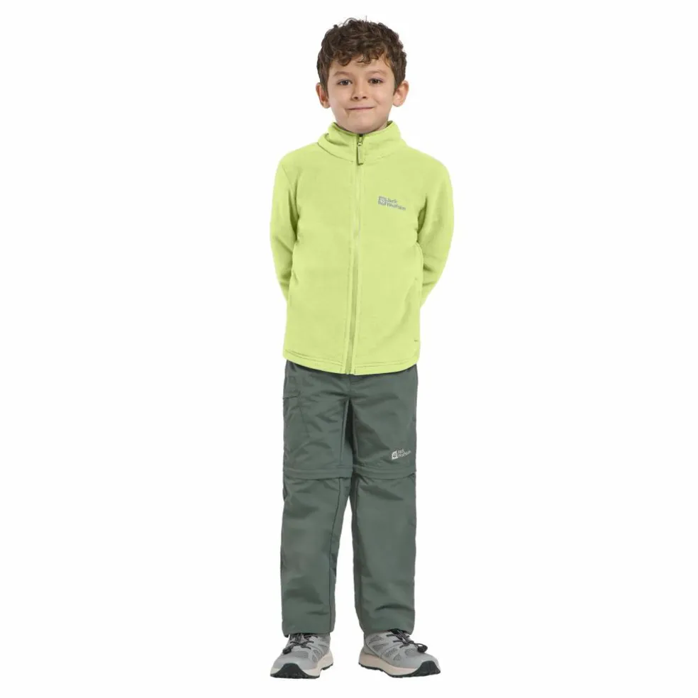 Jack Wolfskin Taunus fleece vest junior cool matcha