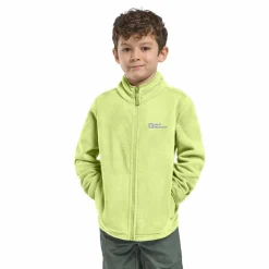 Jack Wolfskin Taunus fleece vest junior cool matcha