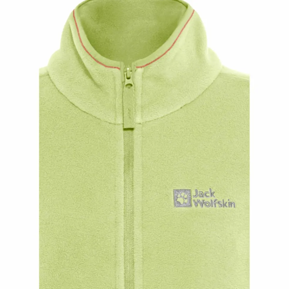 Jack Wolfskin Taunus fleece vest junior cool matcha