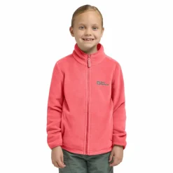 Jack Wolfskin Taunus fleece vest junior sunset coral