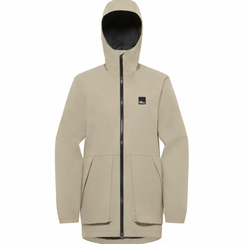 Jack Wolfskin Terraview 2L parka outdoor jack dames stone